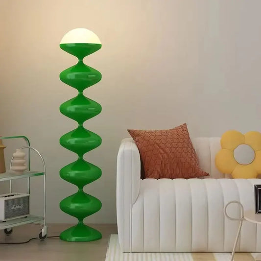 Moderne Vloerlamp Sculptuur – Opvallend Design met Karakter